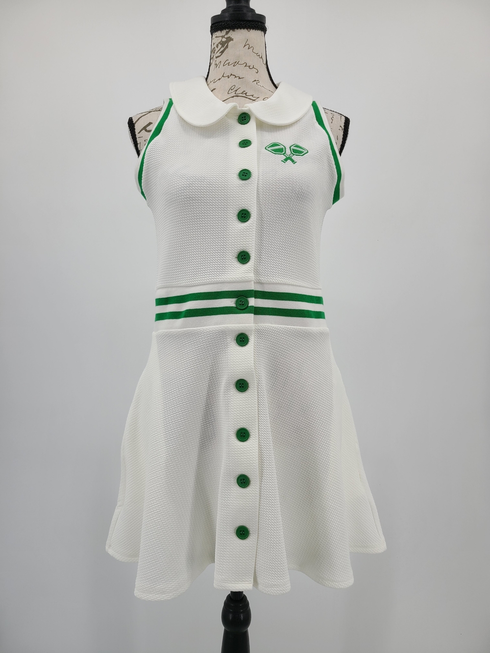 Unique Vintage's Smak Parlour Pickleball Mini Dress With Matching Shorts Size S